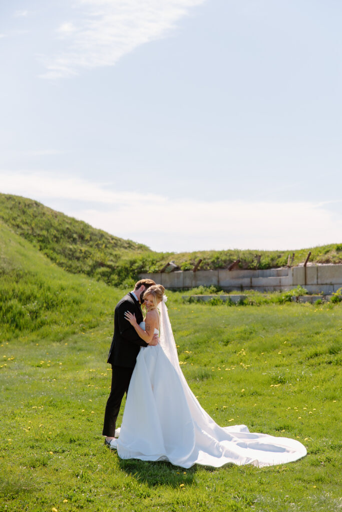 wedding first look